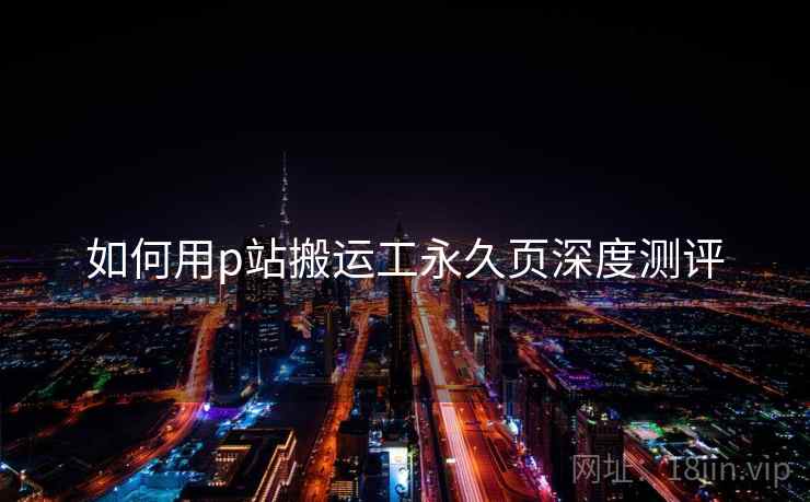 如何用p站搬运工永久页深度测评