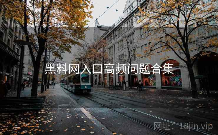 黑料网入口高频问题合集