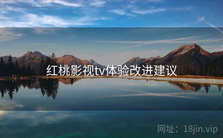 红桃影视tv体验改进建议