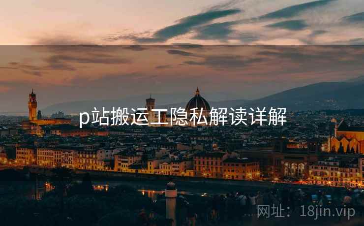 p站搬运工隐私解读详解