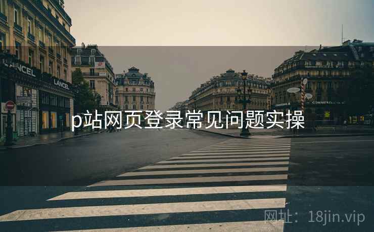p站网页登录常见问题实操