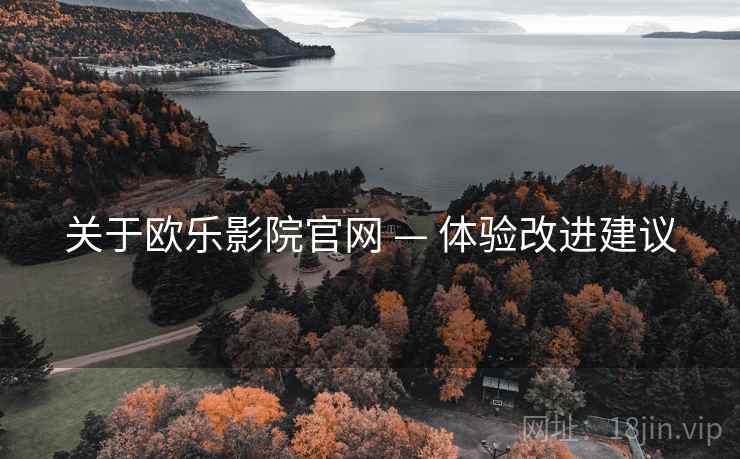关于欧乐影院官网 — 体验改进建议