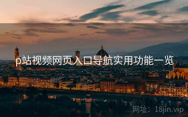 p站视频网页入口导航实用功能一览