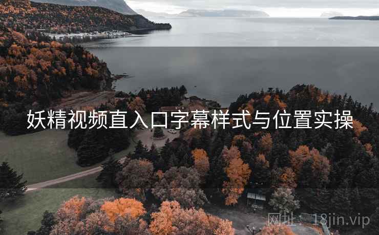 妖精视频直入口字幕样式与位置实操